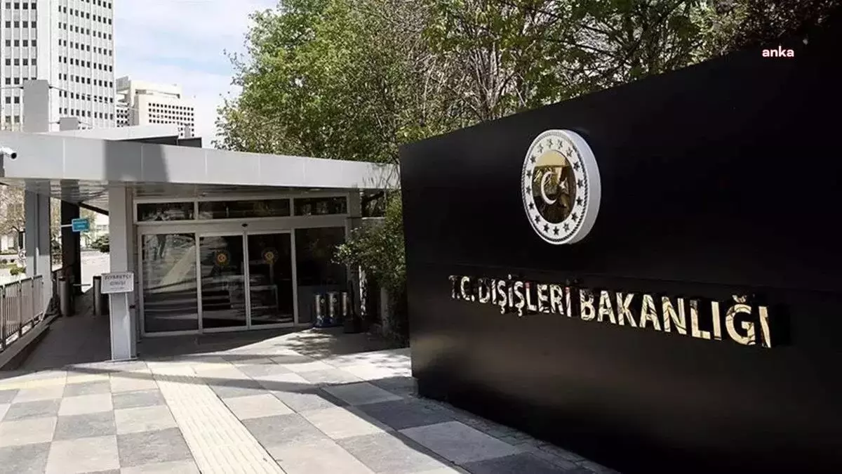 Dışişleri Bakanlığı’ndan İsrail’e Tepki