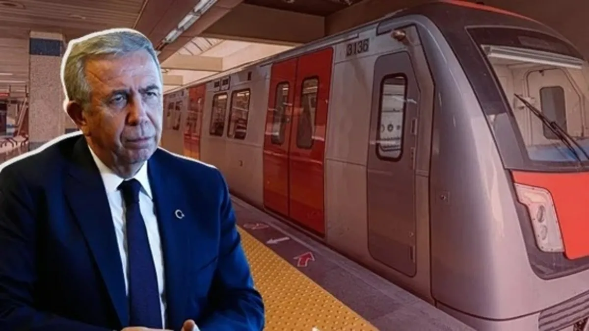 Mansur Yavaş’ın metro algısı suya düştü! 6 yılda sıfır metro inşaatı