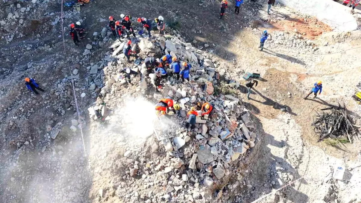 Ordu’da Büyük Deprem Tatbikatı Gerçekleştirildi